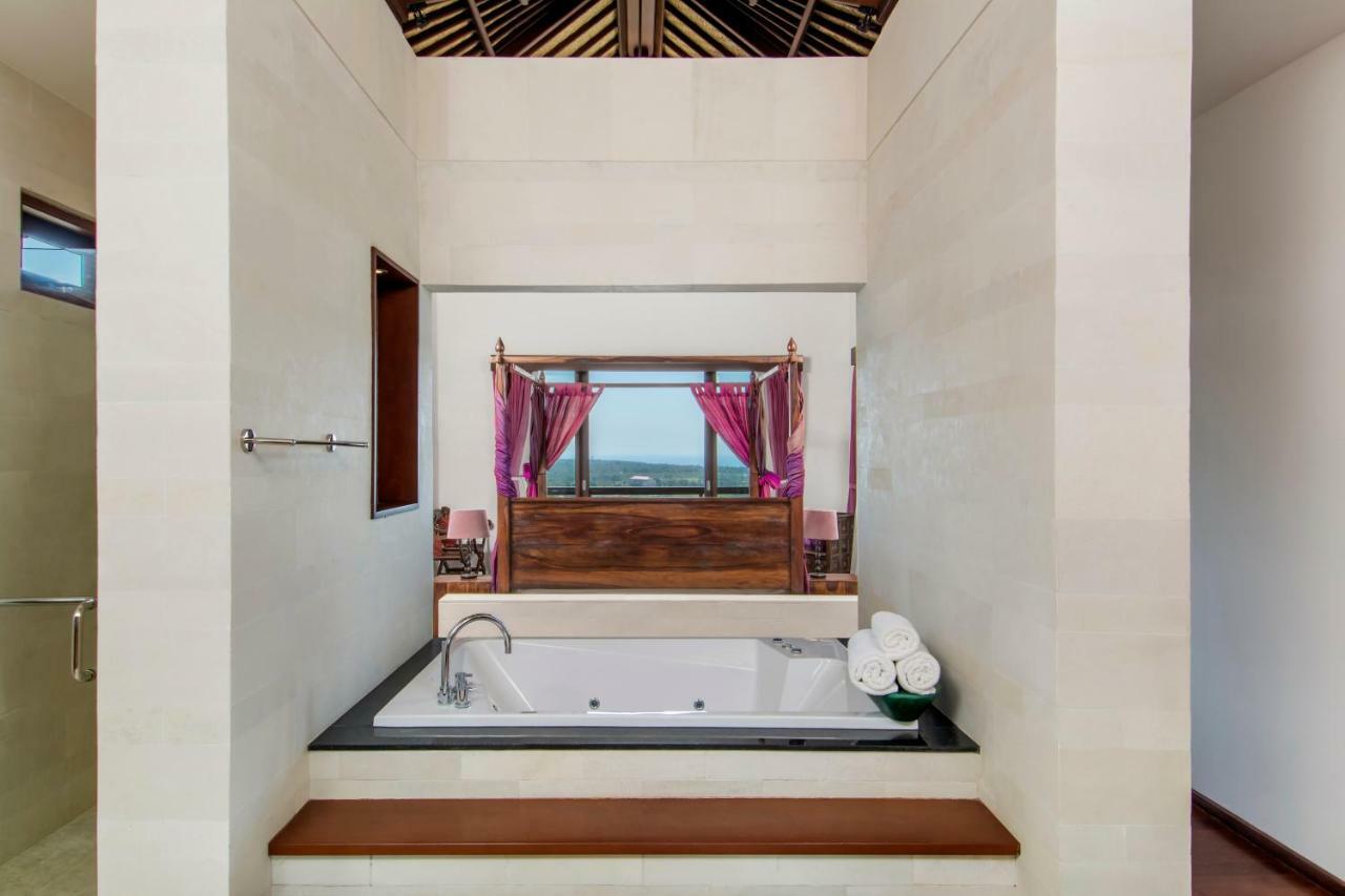 Villa Amanie - Private Villa With Infinity Pool, Stunning Views And Cook Jimbaran Exterior foto
